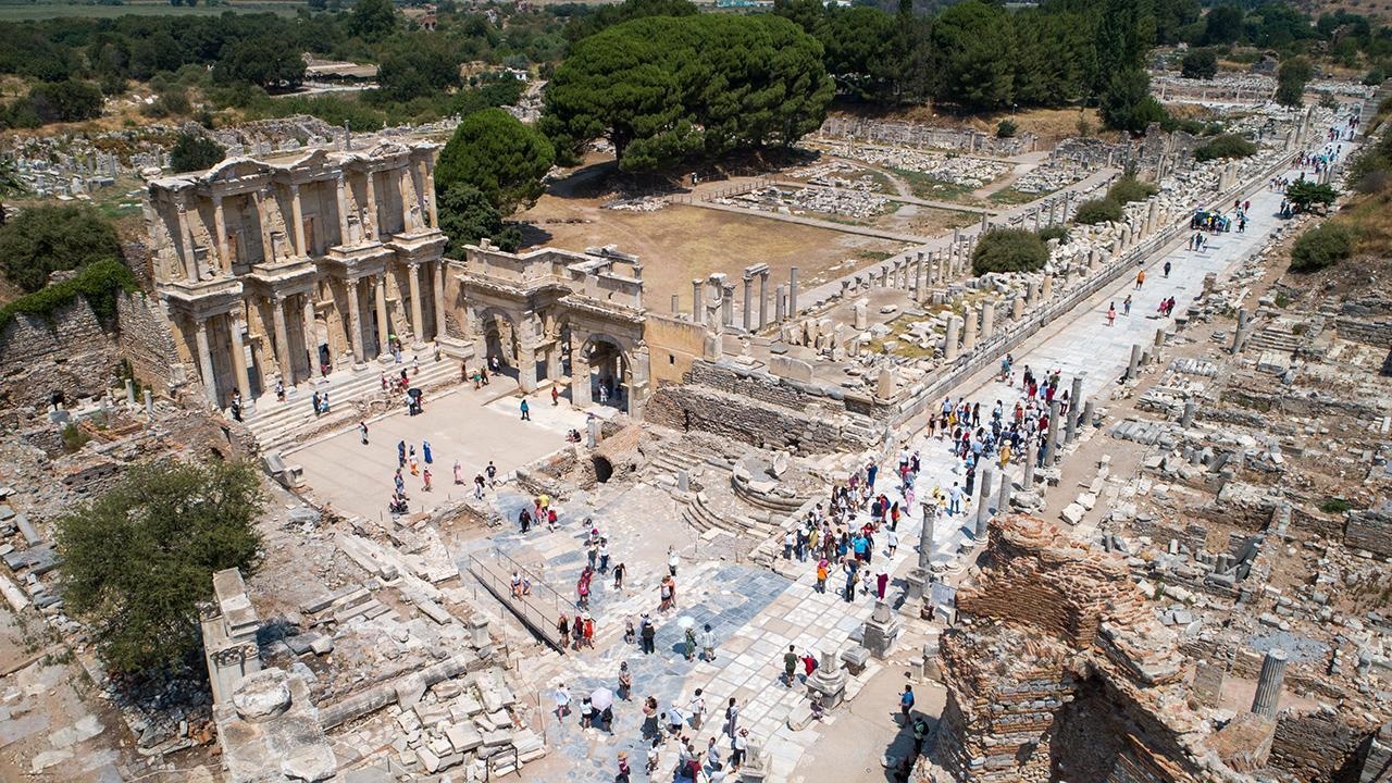Efes Antik Kenti Selçuk genel görünümü